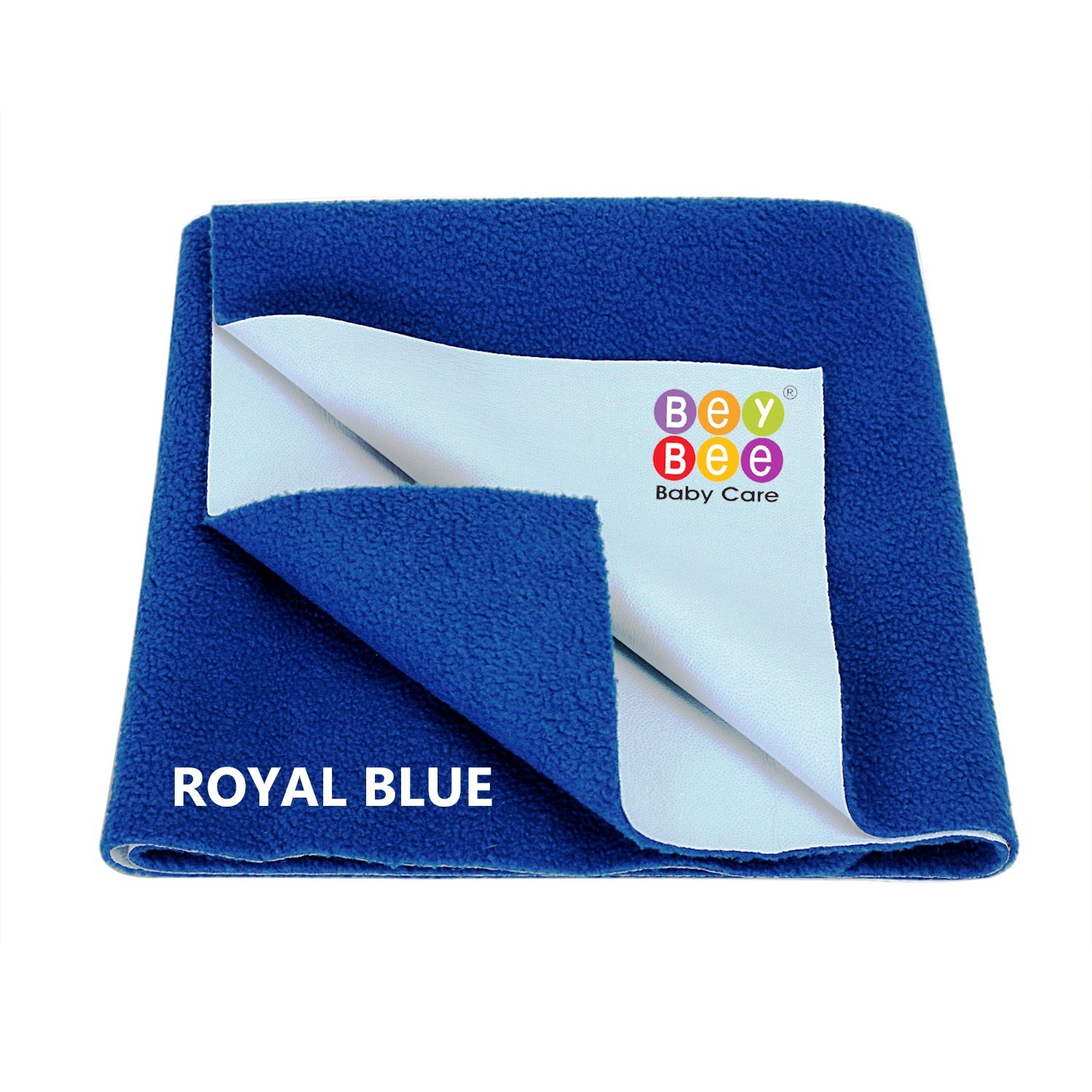 Bey Bee Waterproof Bed Protector Baby Care Sheet, Large, Royal Blue (140 cm x 100 cm)