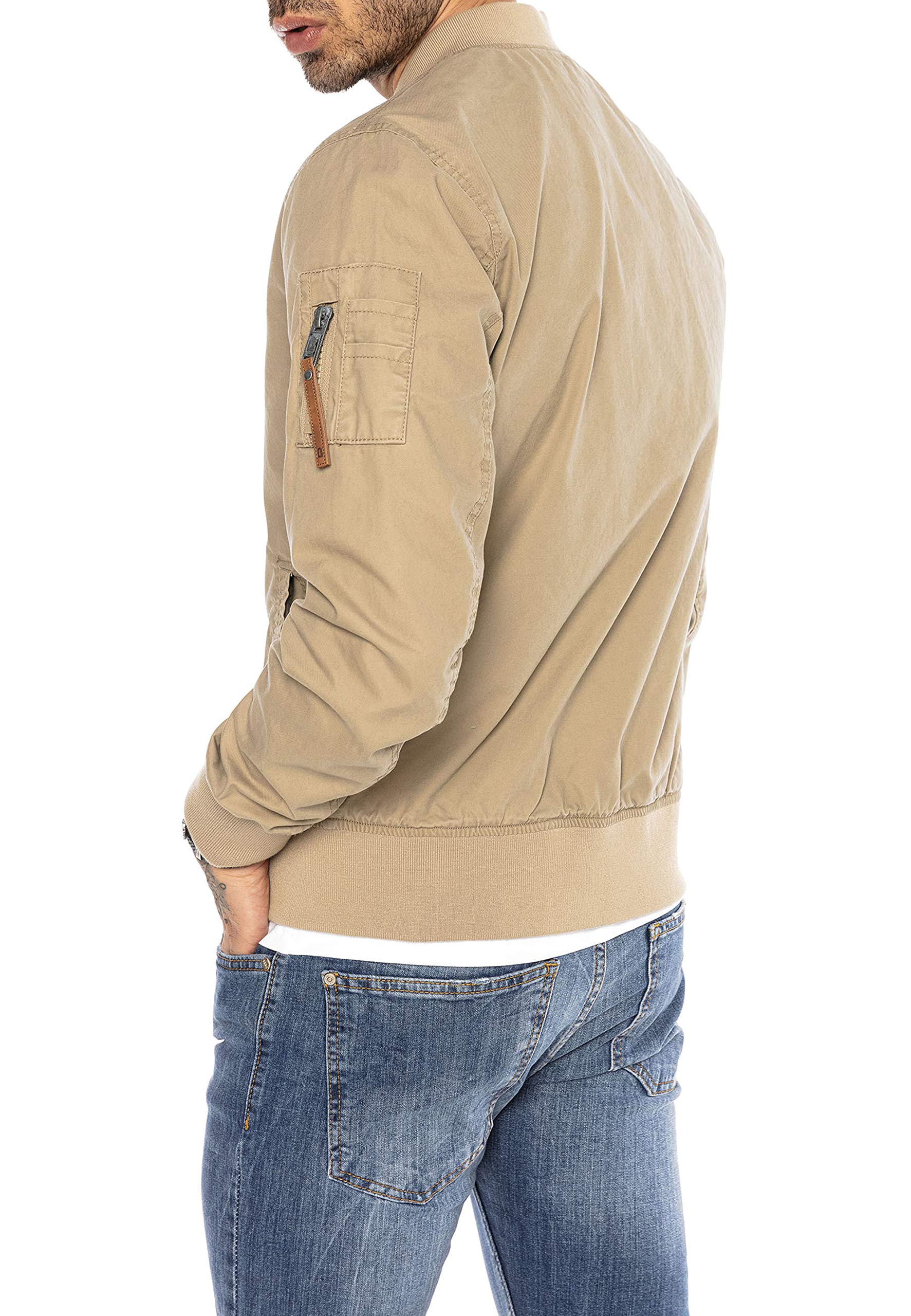 Redbridge Zeitlose Blouson Jacke in modischen Farben Übergangsjacke mit klassischem Schnitt