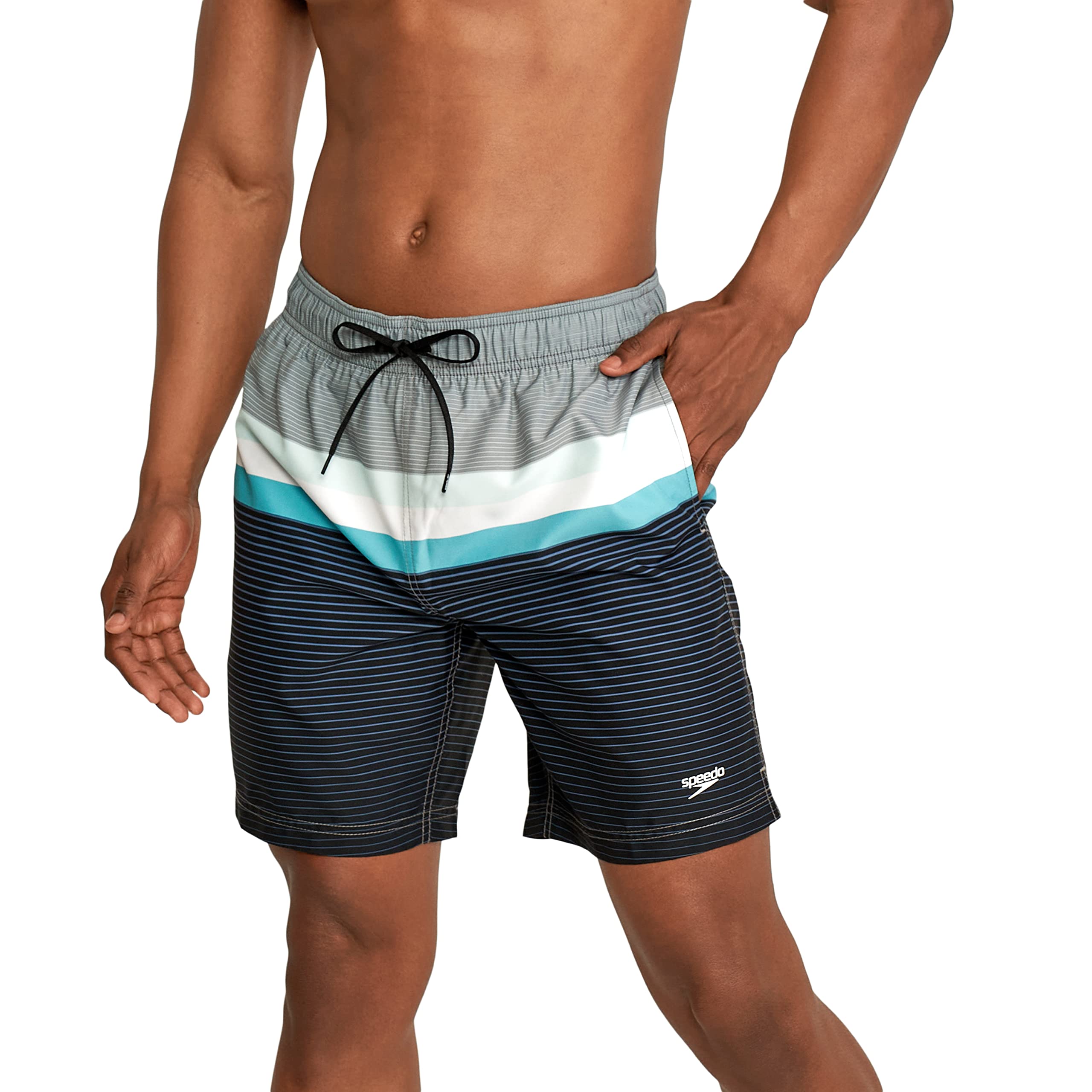 Speedo Swim Trunk Redondo Printed Mid Length Bañador para Hombre Hombre