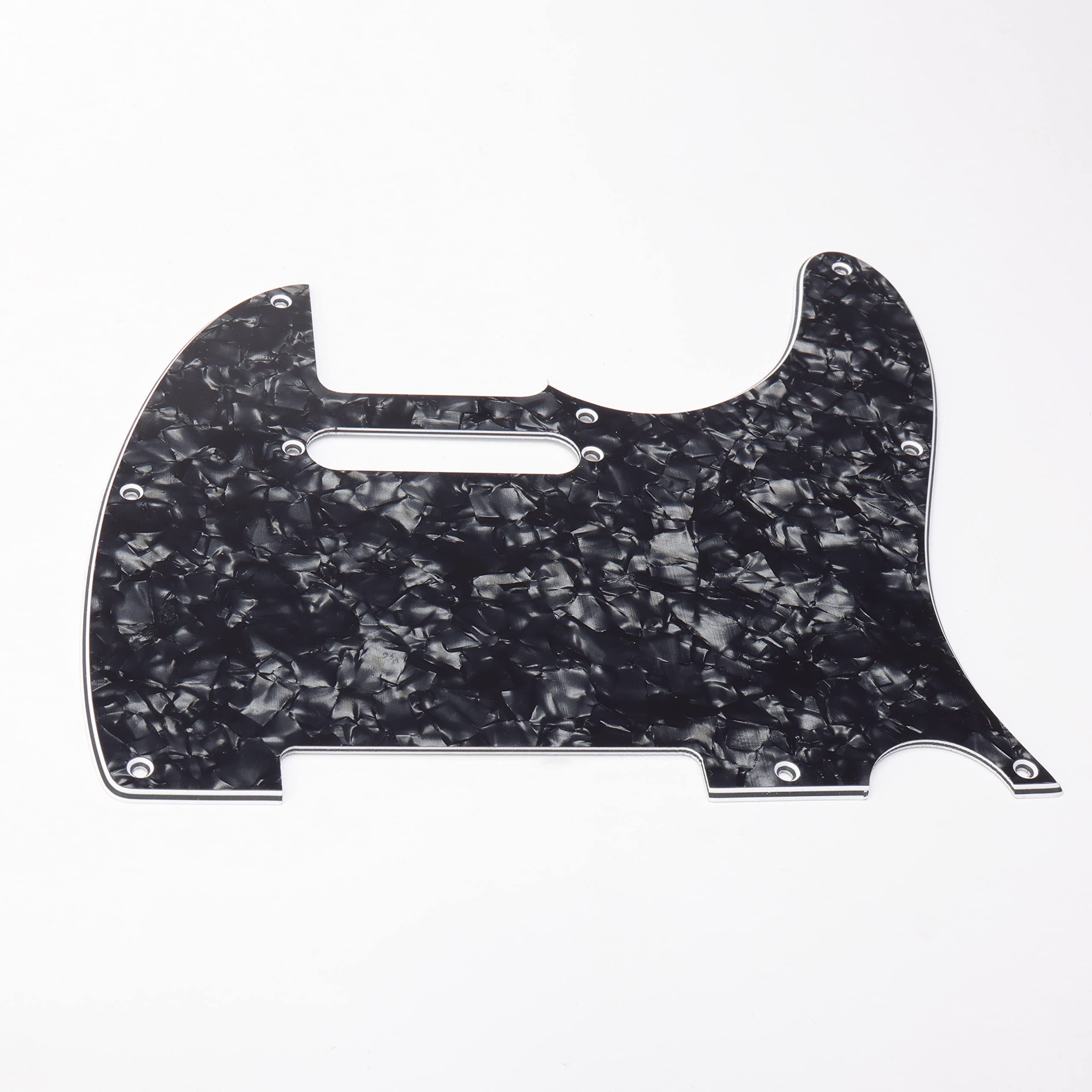 Electric Guitar Pickguard Protective for TL Telecaster Guitar 3 Ply Grey Pearl Pickguard
