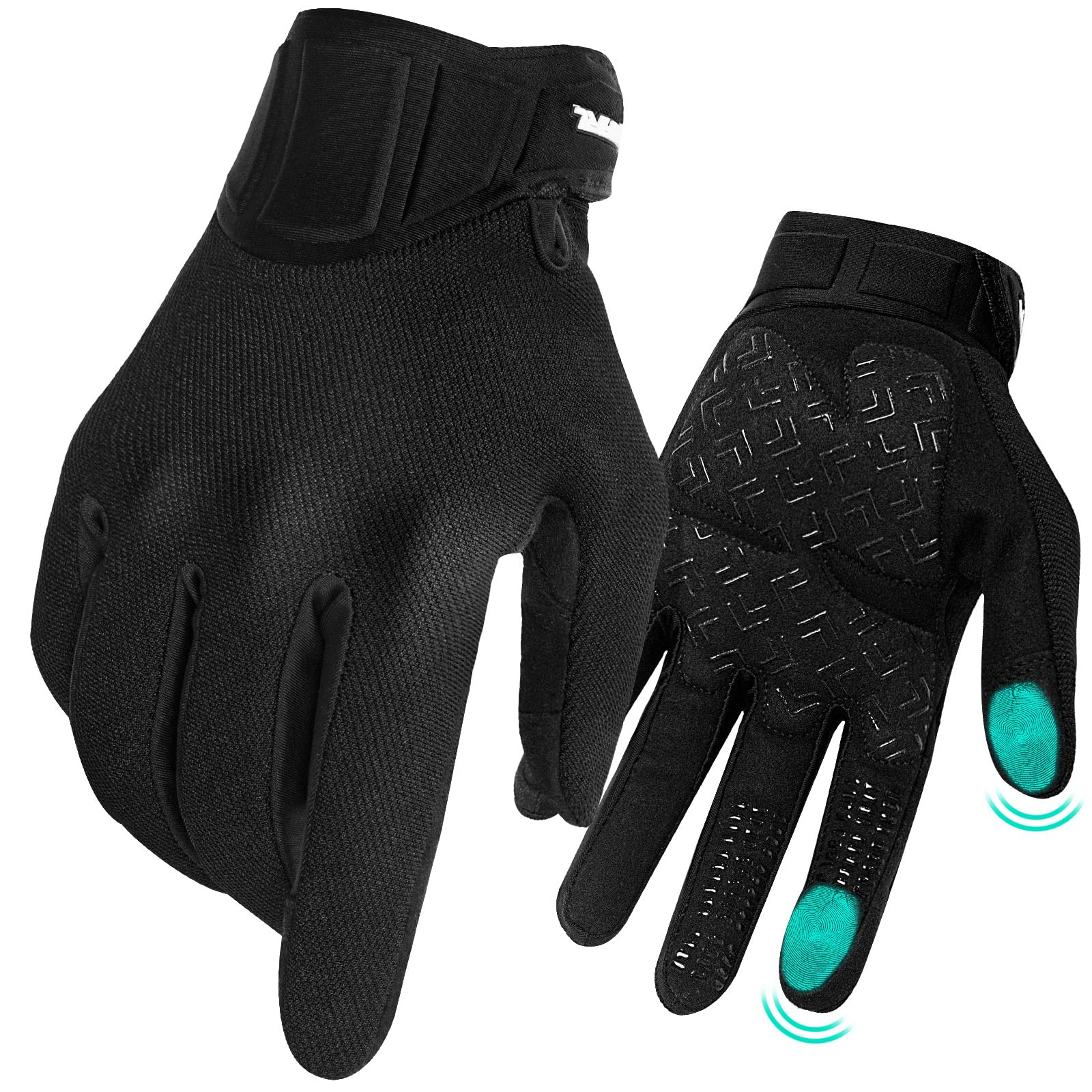 RIGWARL Cycling Gloves Skull Zombie Bone Design Cycling Climbing Motorcycles Cycling Gardening Gloves Men & Women