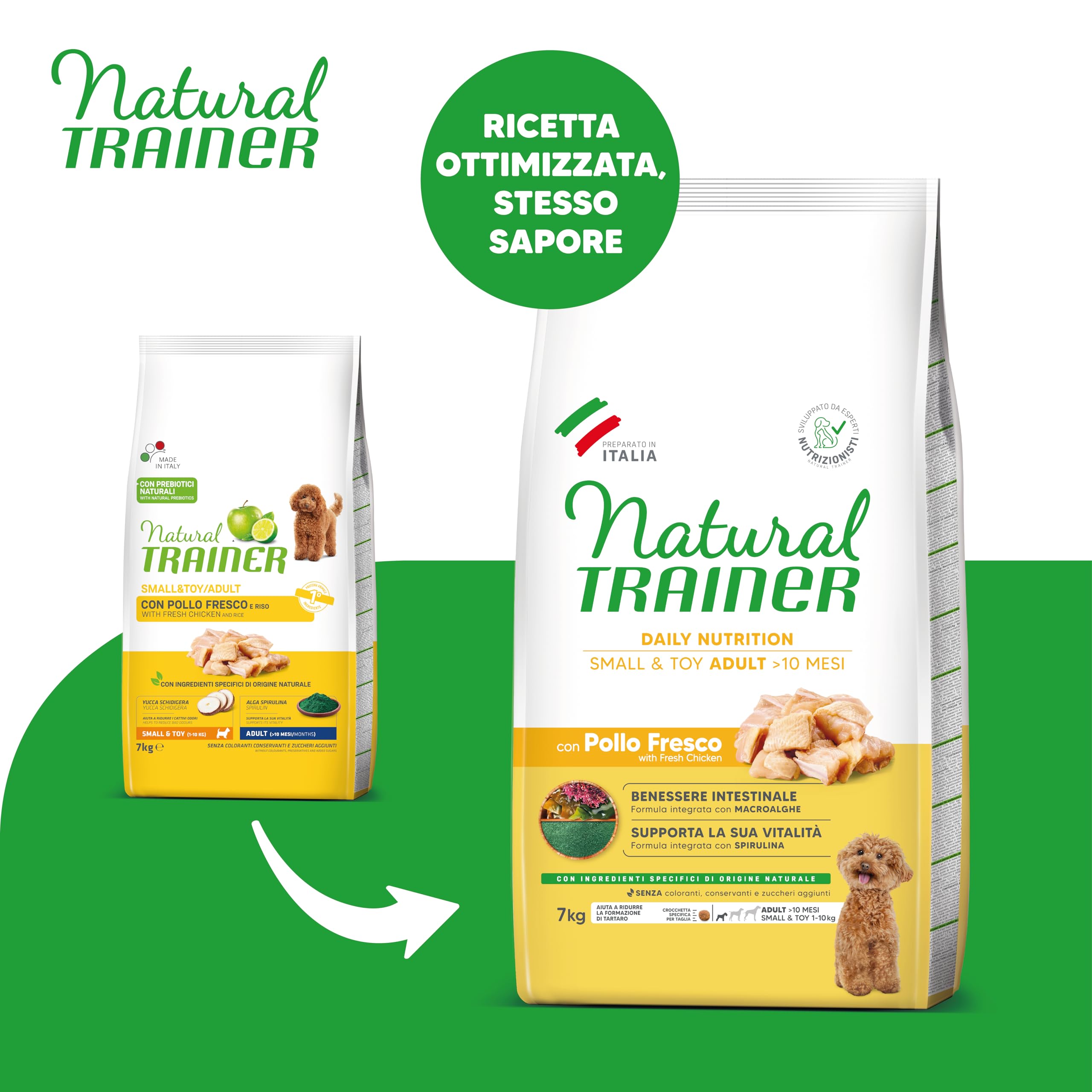 trainer Natural Small Sucha karma dla psów - 7 kg