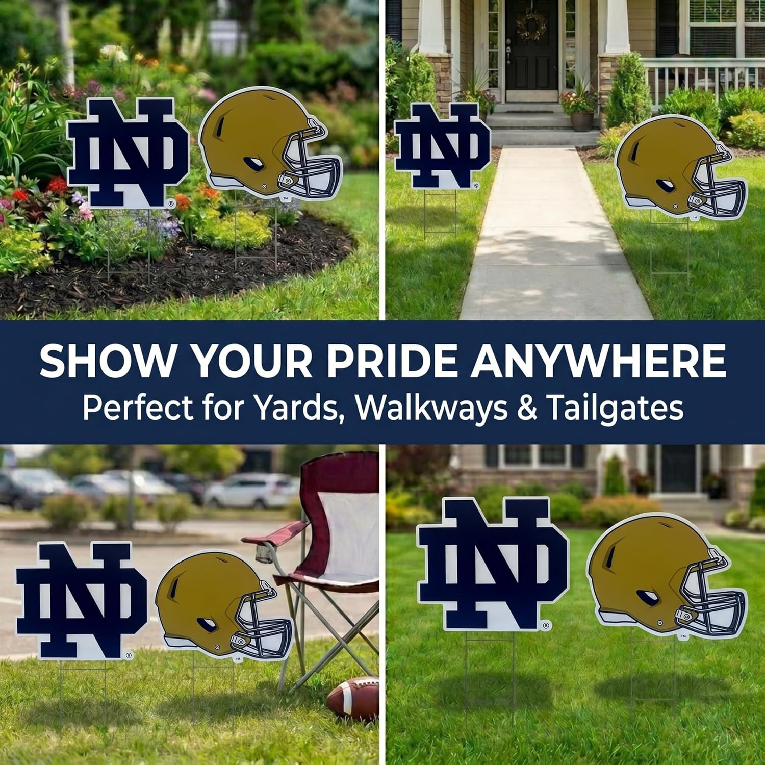 NCAA 2 Pack Yard Signs