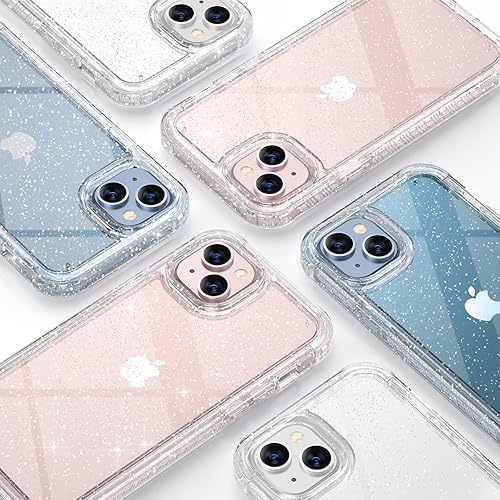 Miniatura 1061 de Diaclara - Funda diseñada para iPhone 14 Pro Max, resistente, de cuerpo completo, con protector de pantalla sensible al tacto y antiarañazos + Blanco