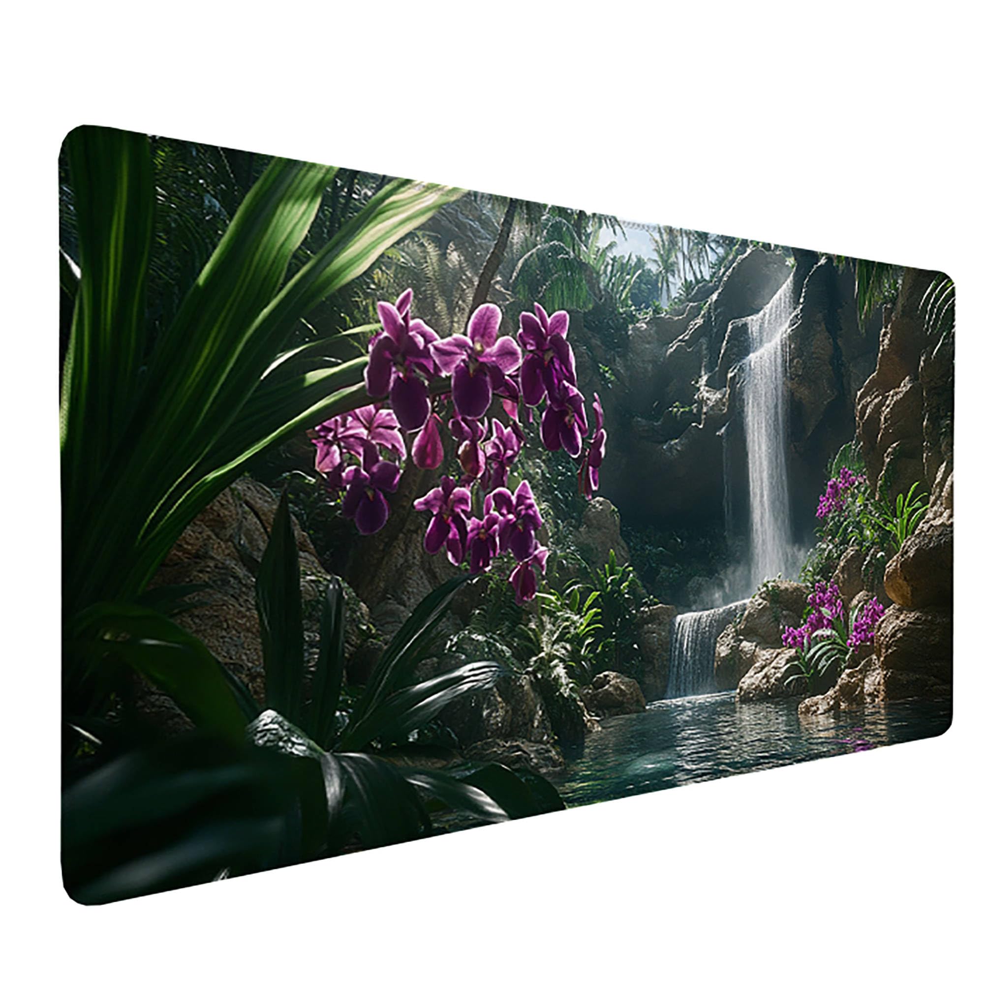 Zielona podkładka pod mysz XXL, na biurko, 1200 x 600 cm, szyte krawędzie, podkładka pod mysz, gumowa podstawa, podkładka pod mysz, stabilna przyczepność na gładkich powierzchniach, poprawia