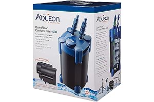 Aqueon QuietFlow Canister Aquarium Filter: Crystal-Clear Water for a Pristine Tank
