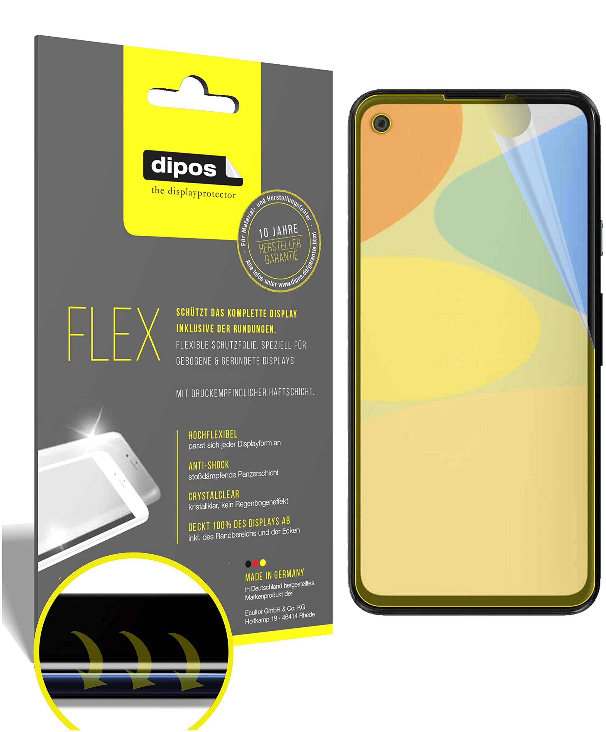 6x Pellicola per Google Pixel 4a Protettiva Protezione Claro Display dipos