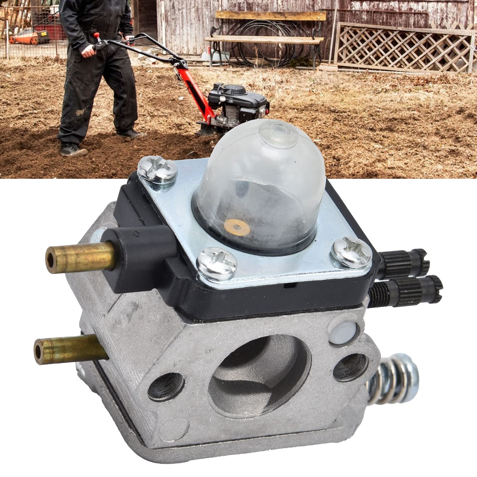 Xiuganpo C1U-K54A, Aluminum Tiller Carburetor Carburetor Rebuild Kit for Garden for Outdoors