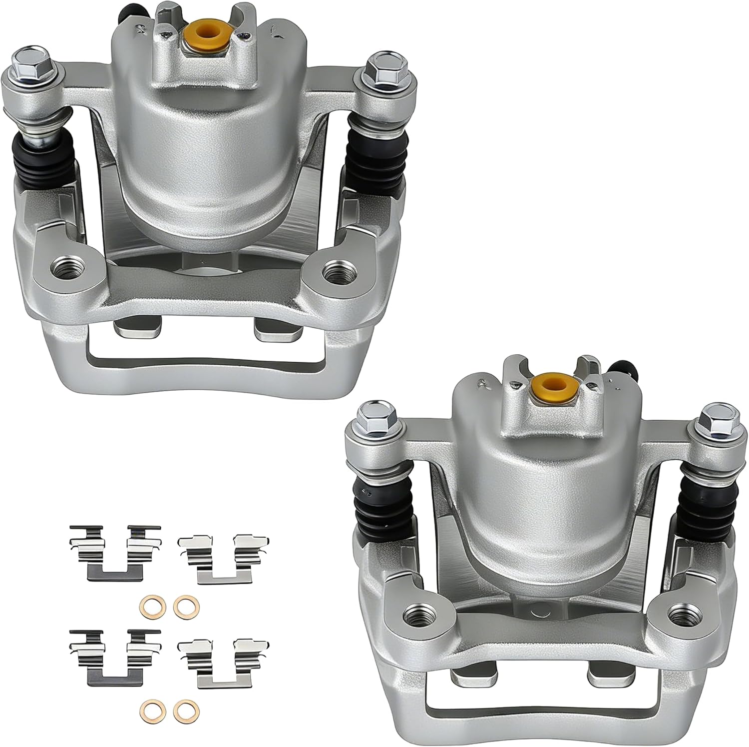 DRIVESTAR 19B2674 19B2675 Rear Brake Calipers, 2003-2008 for Honda Pilot, 2001-2006 for Acura MDX