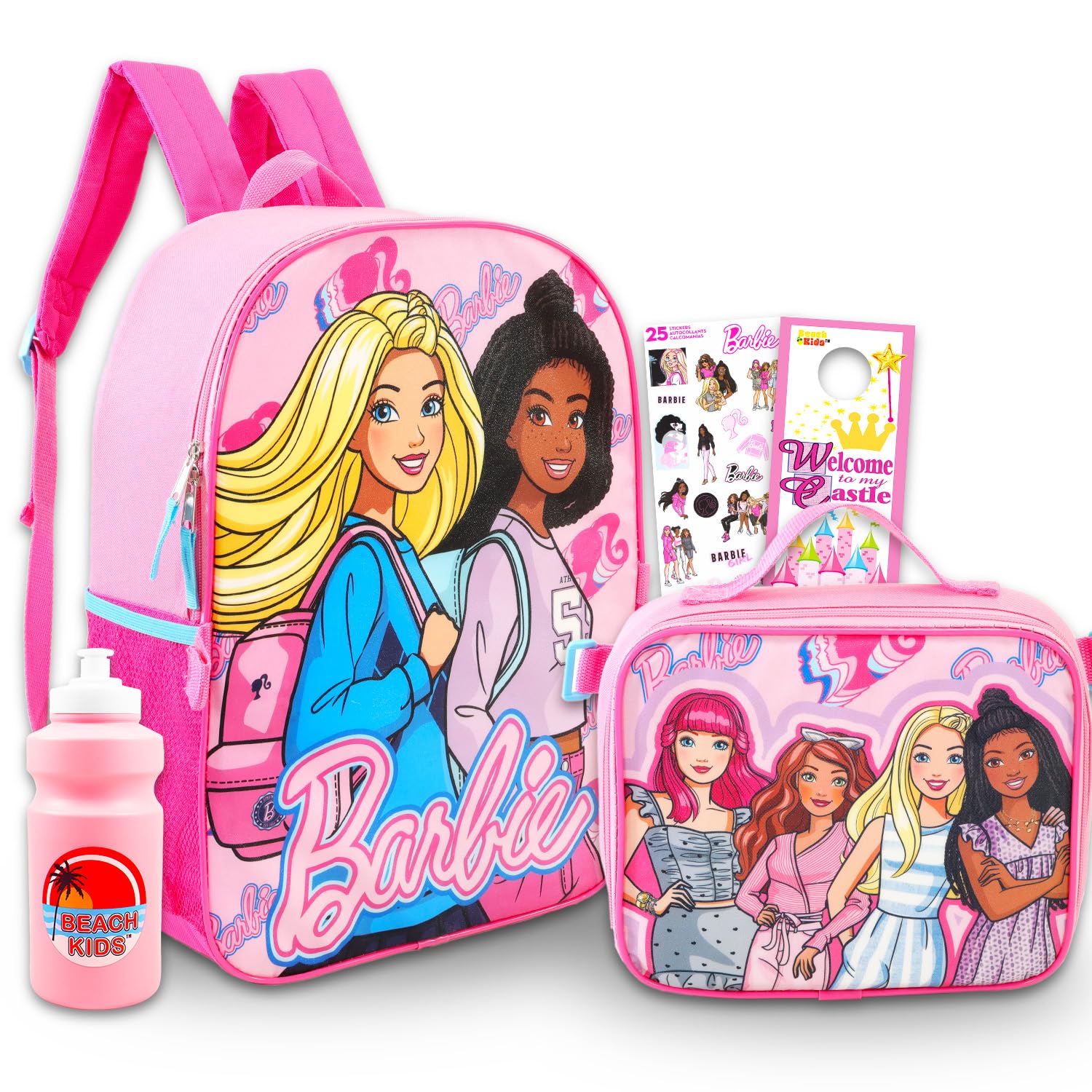 Set Barbie Doll School Bag Barbie Hot Sale School Bags