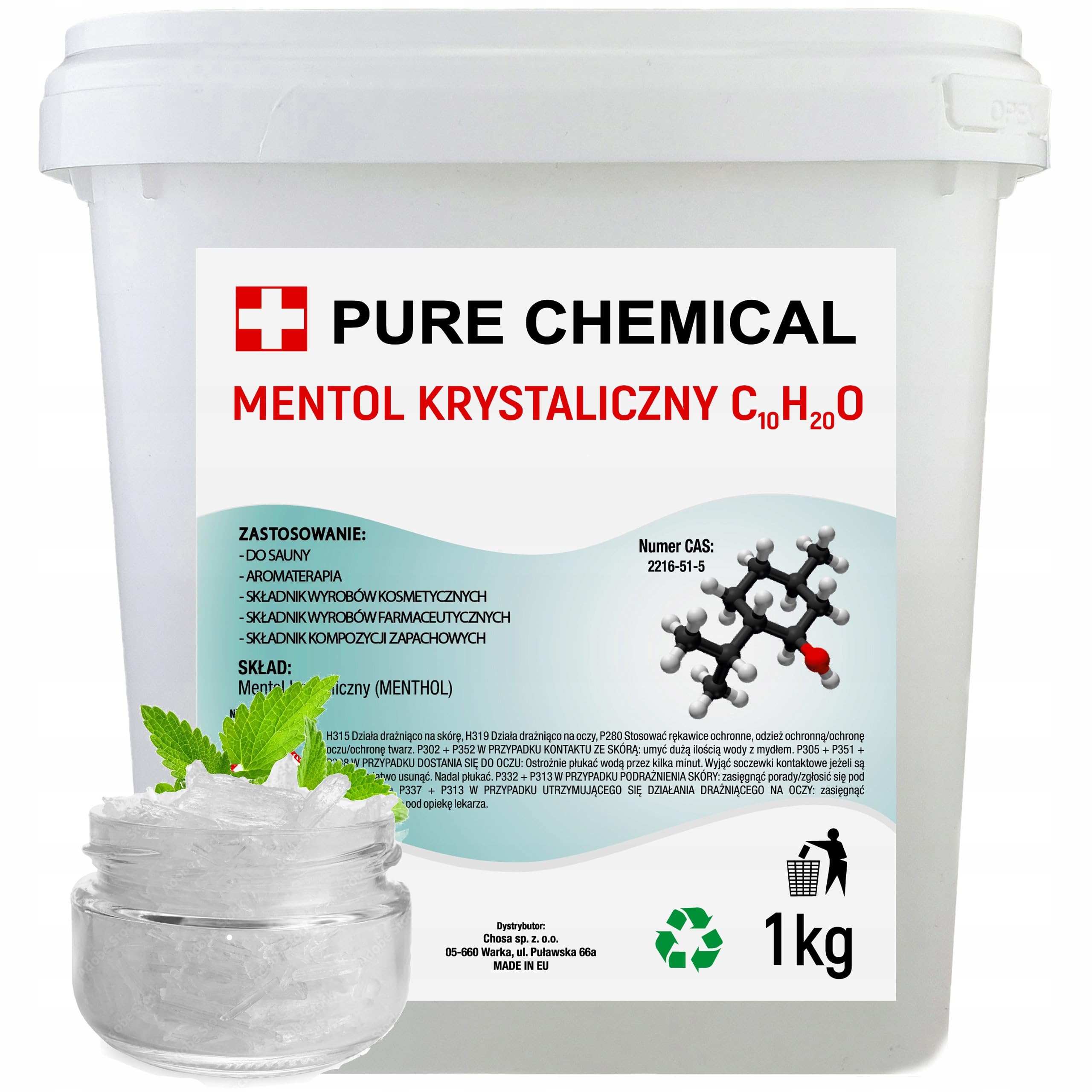 CHOSA Mentholkristalle 1kg