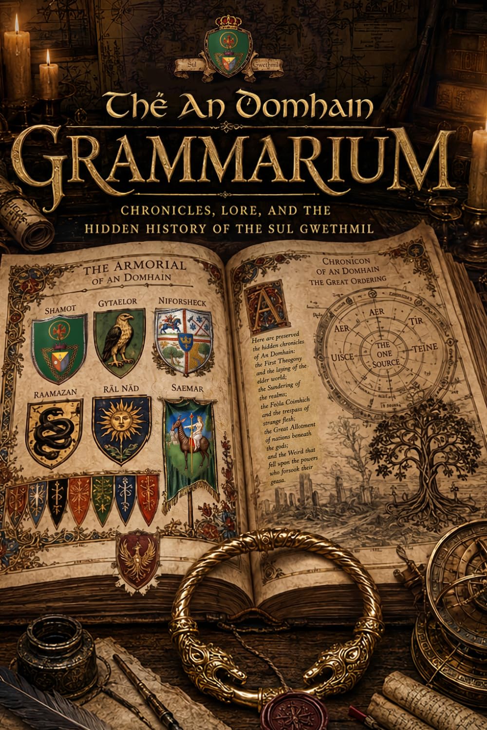 The An Domhain Grammarium: Chronicles, Lore, and the Hidden History of the Sul Gwethmil (The Sul Gwethmil Series)