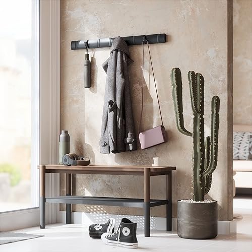 Miniatura 7 de Umbra Flip - Perchero de pared con 8 ganchos, color negro