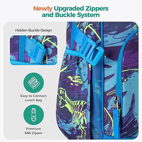 Miniatura 6 de Mochila Choco Mocha de 17 pulgadas para niños de escuela primaria, 17 pulg., Viajar