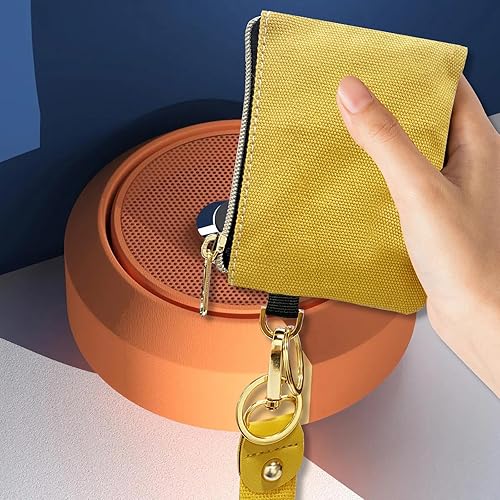 Miniatura 6 de BuitBoll Llavero de pulsera, cartera y cartera para muñeca, llavero para hombres y mujeres