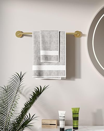 Miniatura 4 de Fixsen - Toallero de 18 pulgadas, toallero de mano de acero inoxidable y aleación de zinc, 1 unidad para cocina y baño, montaje en pared,