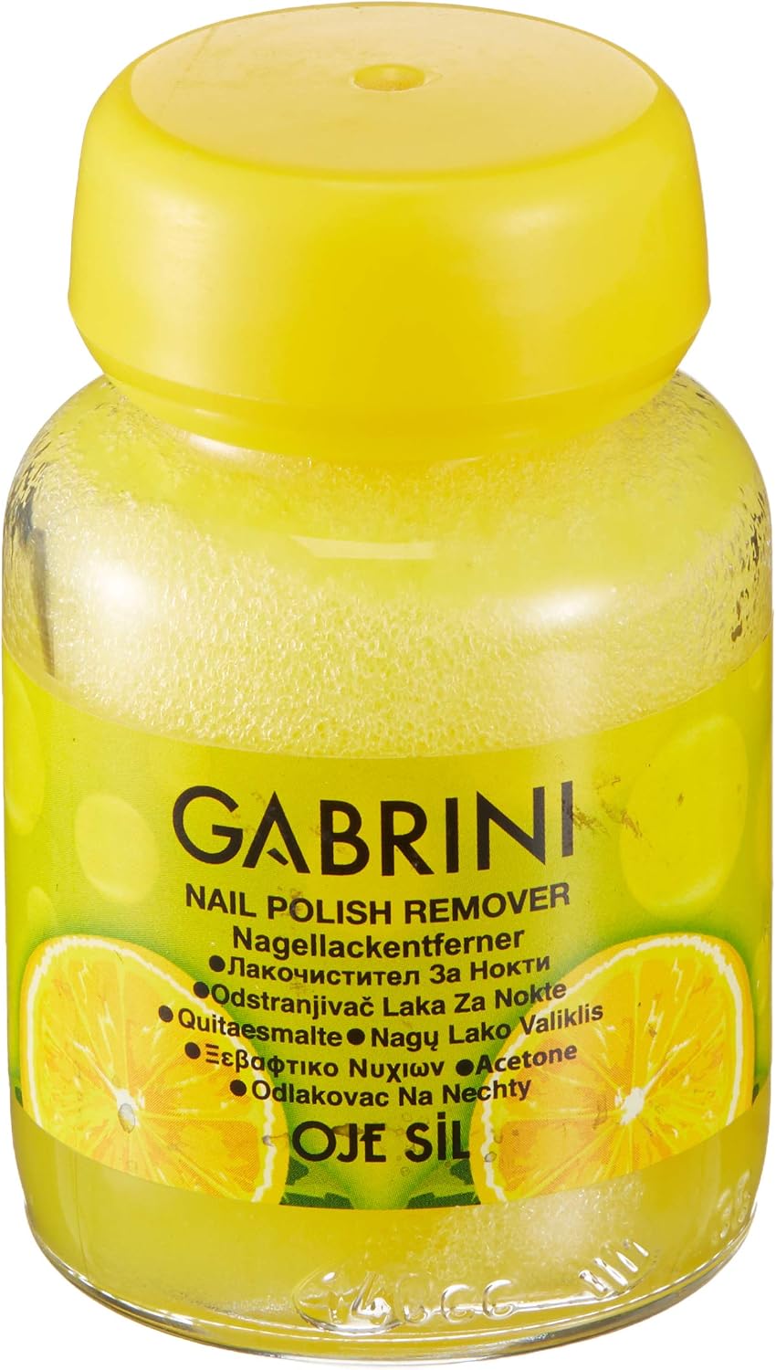 Gabrini Cam Şişe Aseton Limon 1 Paket (1 x 1 Adet)