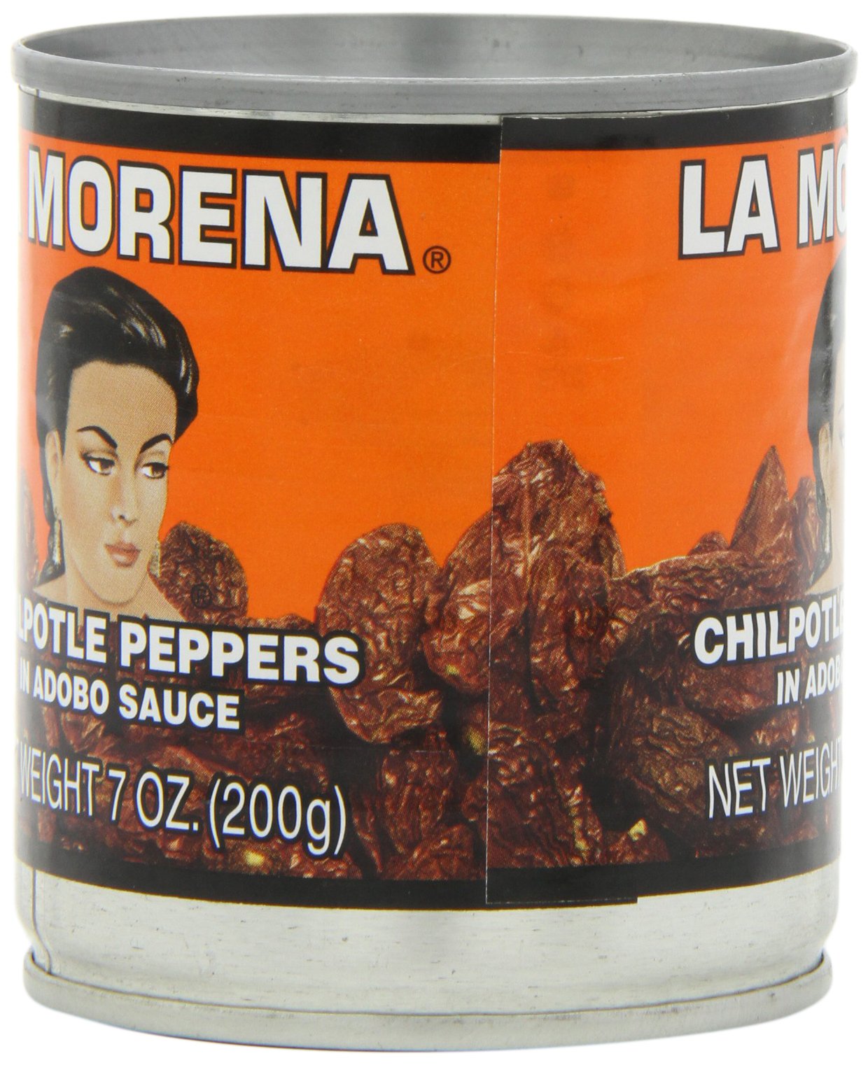 La Morena Chipotle Peppers in Adobo Sauce, 7Ounce Tins (Pack of 6) Buy Online in United Arab