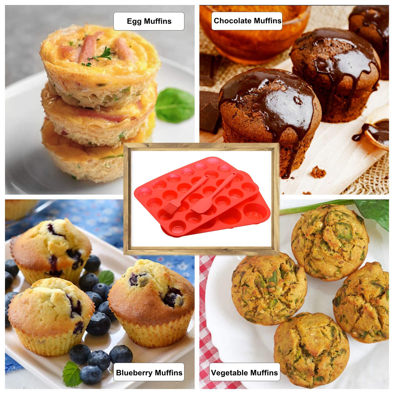 1pc 12 Cup Silicone Mold Muffin Cupcake Baking Pan Non Stick Dishwasher Microwave Safe Silicone Baking Mold 1 P 73507884