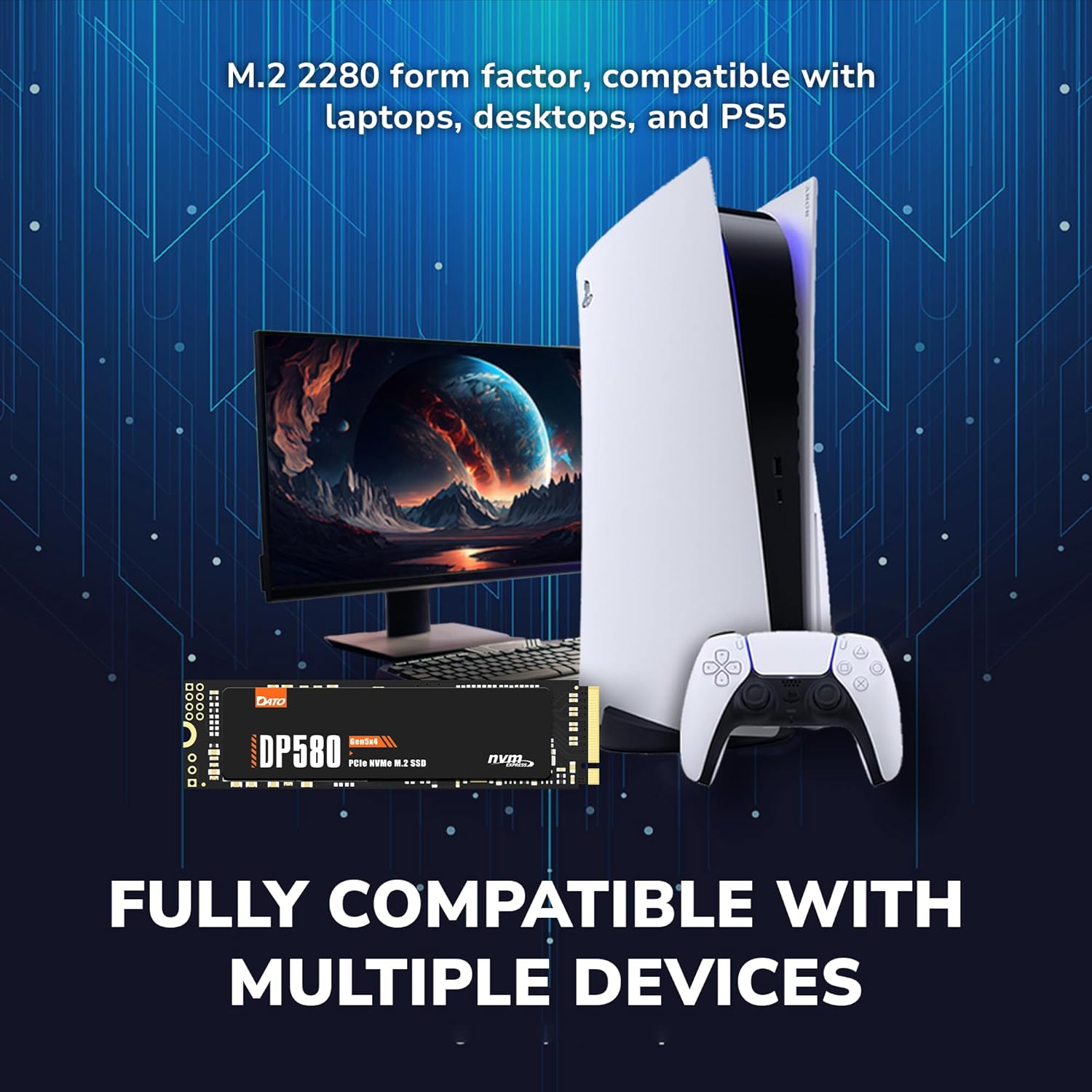 DATO SSD M.2 NVMe 2TB Review: Testado por 7 dias para gamers