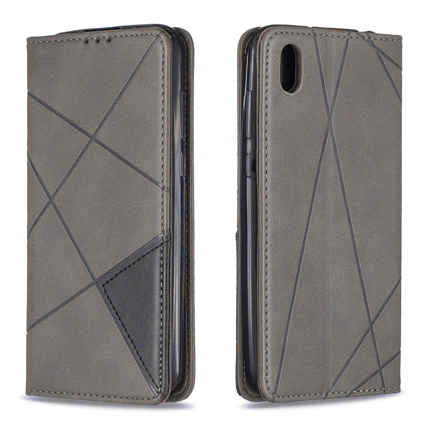 Custodia Con Portafoglio E Supporto Per HUAWEI Y5 2019 / Honor 8s – Pelle Sintetica Con Chiusura Magnetica – Stampa Delfino – Include Stilo Omaggio