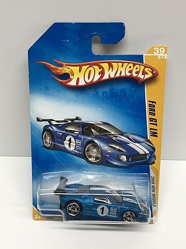 2009 Hot Wheels FORD GT LM BLUE PAINT die-cast 039190