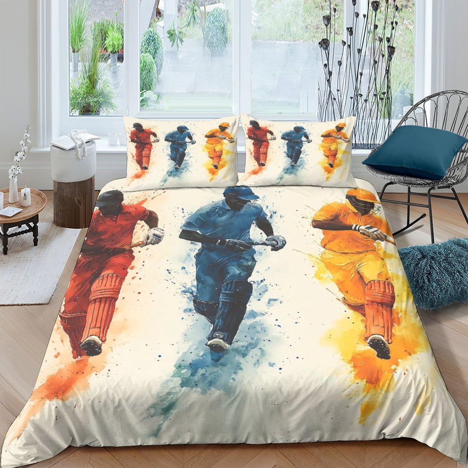 Ctjqhvkz Style-10 3D Printed Sports Motif Fitted Sheet Microfiber Soft Breathable Bicycle Racing Mattress Cover For Bedroom Dorm Decor Single（135X200cm）