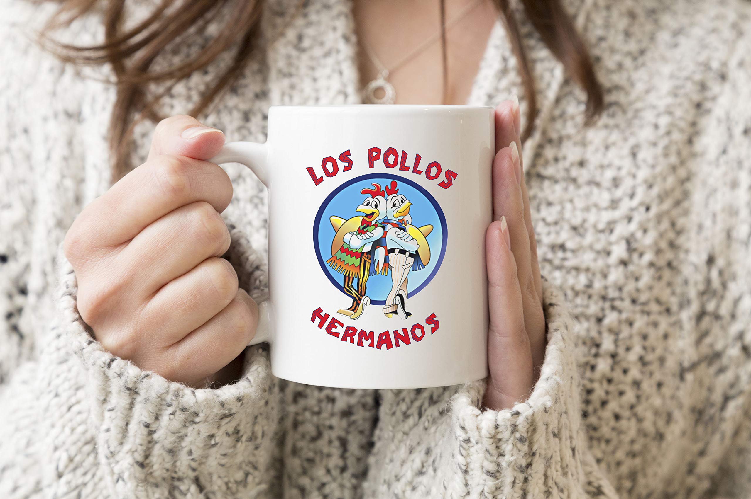 Breaking Bad Los Pollos Hermanos White Coffee Tea Mug Regular 330ml Cup