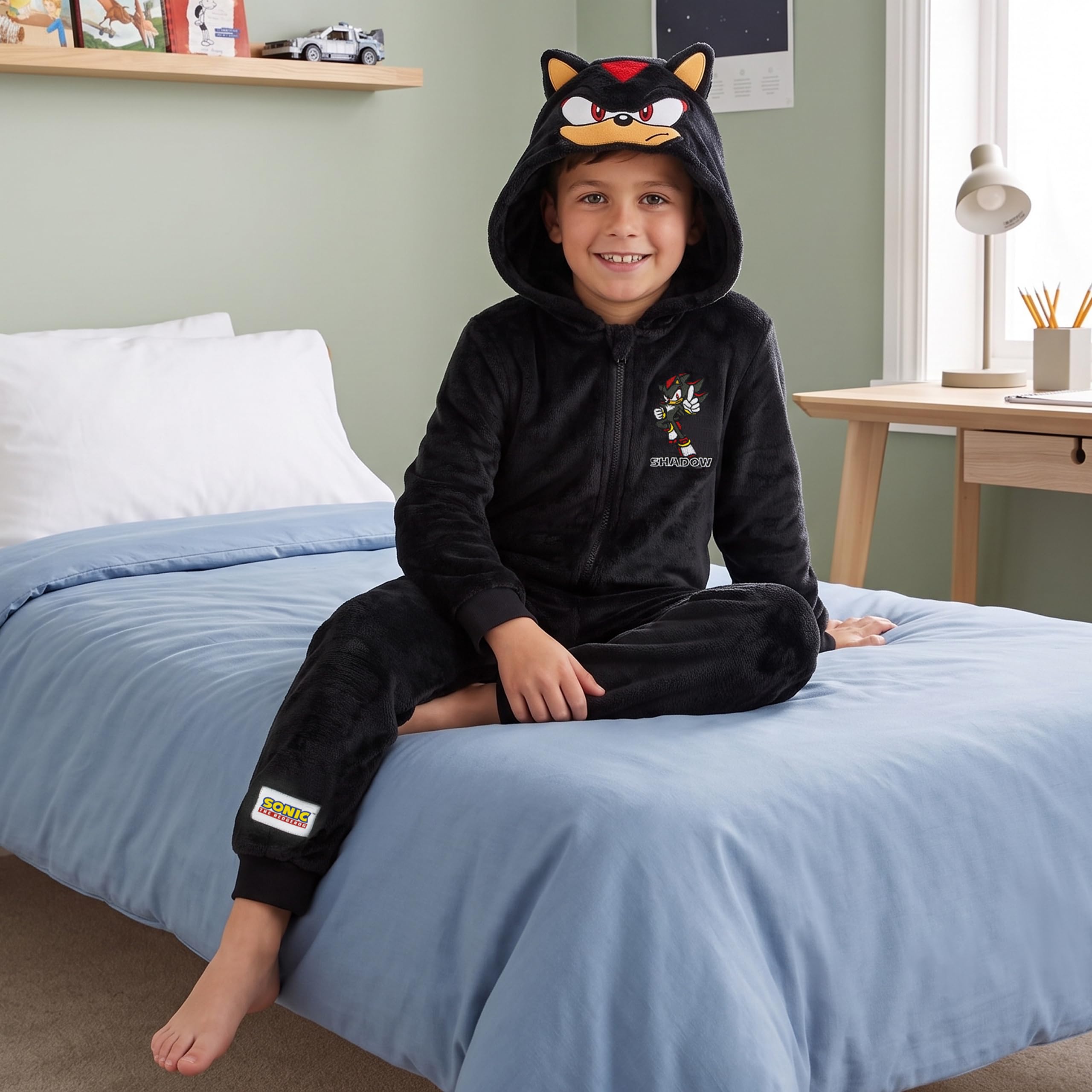 Sonic The Hedgehog Pigiama Bambino, Shadow Pigiami Ragazzo