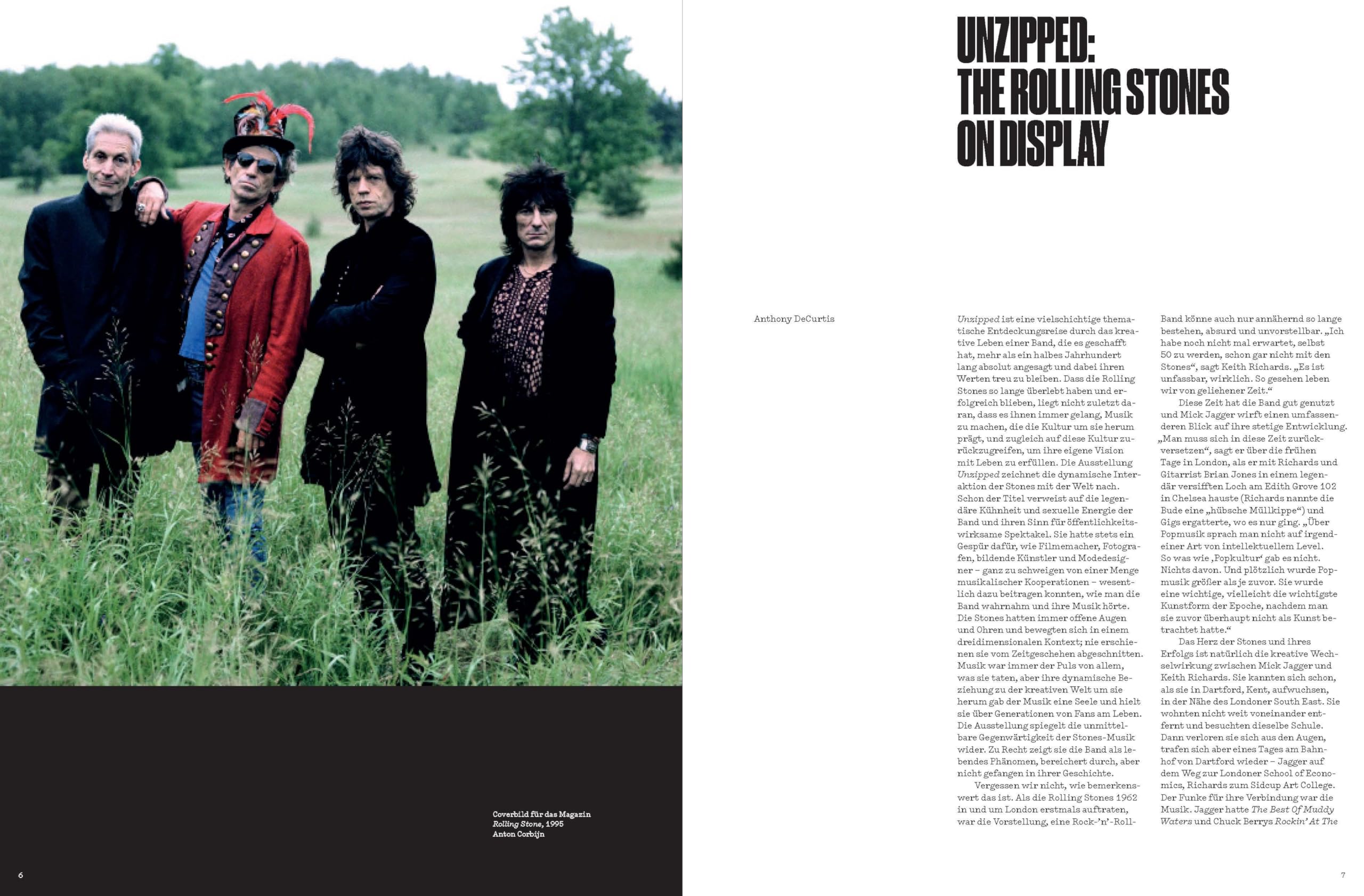 The Rolling Stones UNZIPPED. Deutschsprachige Ausgabe: 60 Jahre Rolling Stones. Das offizielle Buch