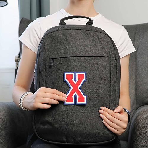 Miniatura 535 de Parches de letras termo-adhesivas de alta calidad – Lindas letras para ropa – Parche universitario para ropa – Letras bordadas de 4 1/2 parches