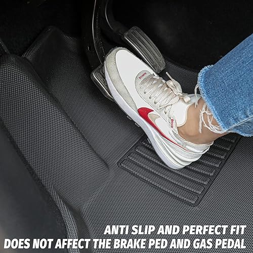 Miniatura 5 de Pedigree Alfombrilla para maletero delantero y parte inferior trasera para Tesla Modelo Y, alfombrilla de carga para todo tipo de clima,