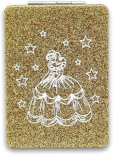 12 Pcs Sweet 15 Quinceanera Bling Compact Mirror Square Leather Makeup Mirror Recuerdos De Bautizo First Communion Mis Quince AÃ±os for Party Favors