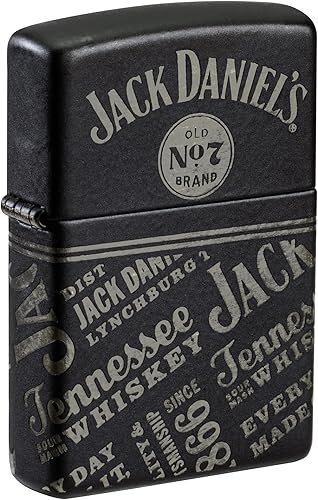 Zippo encendedor con logo de Jack Daniel's