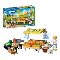 PLAYMOBIL | Country | Banco del mercato | Banco mobile con quad