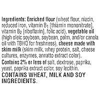 Vista 3 de Cheez-It, Galletas de queso al horno, extra tostadas, caja de 12 onzas (paquete de 4)