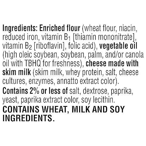 Miniatura 3 de Cheez-It, Galletas de queso al horno, extra tostadas, caja de 12 onzas (paquete de 4)