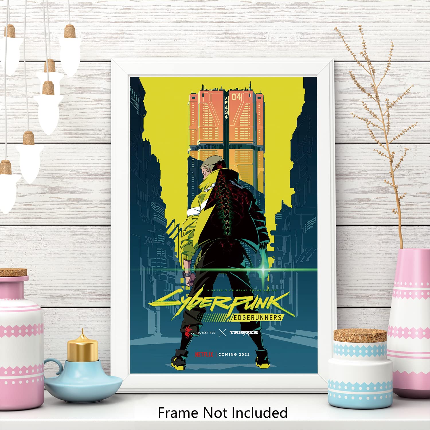 XIHOO Cyberpunk Edgerunners Poster 11x17 inch (28x43cm) Poster