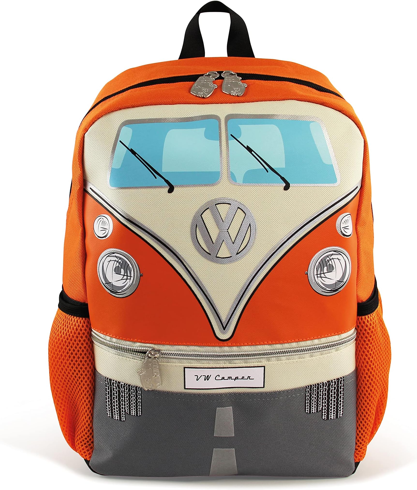 VW Collection - Volkswagen Unisex Adult Hippie Bus T1 Travel-Hiking-Backpack (S)