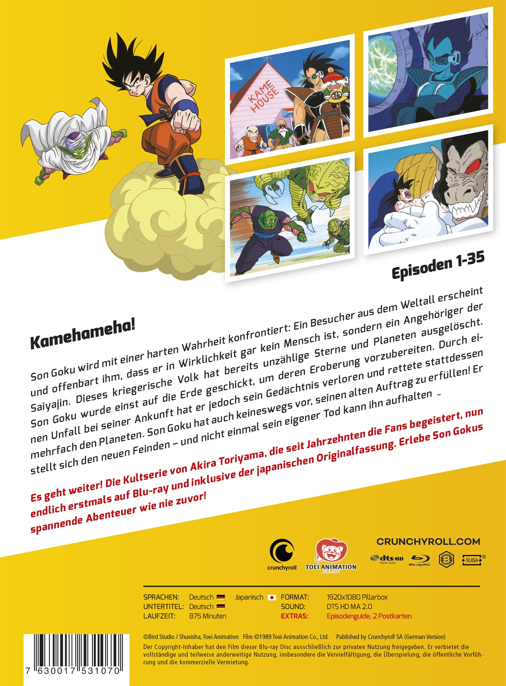Dragonball Z TV-Serie Box 1 Blu-ray