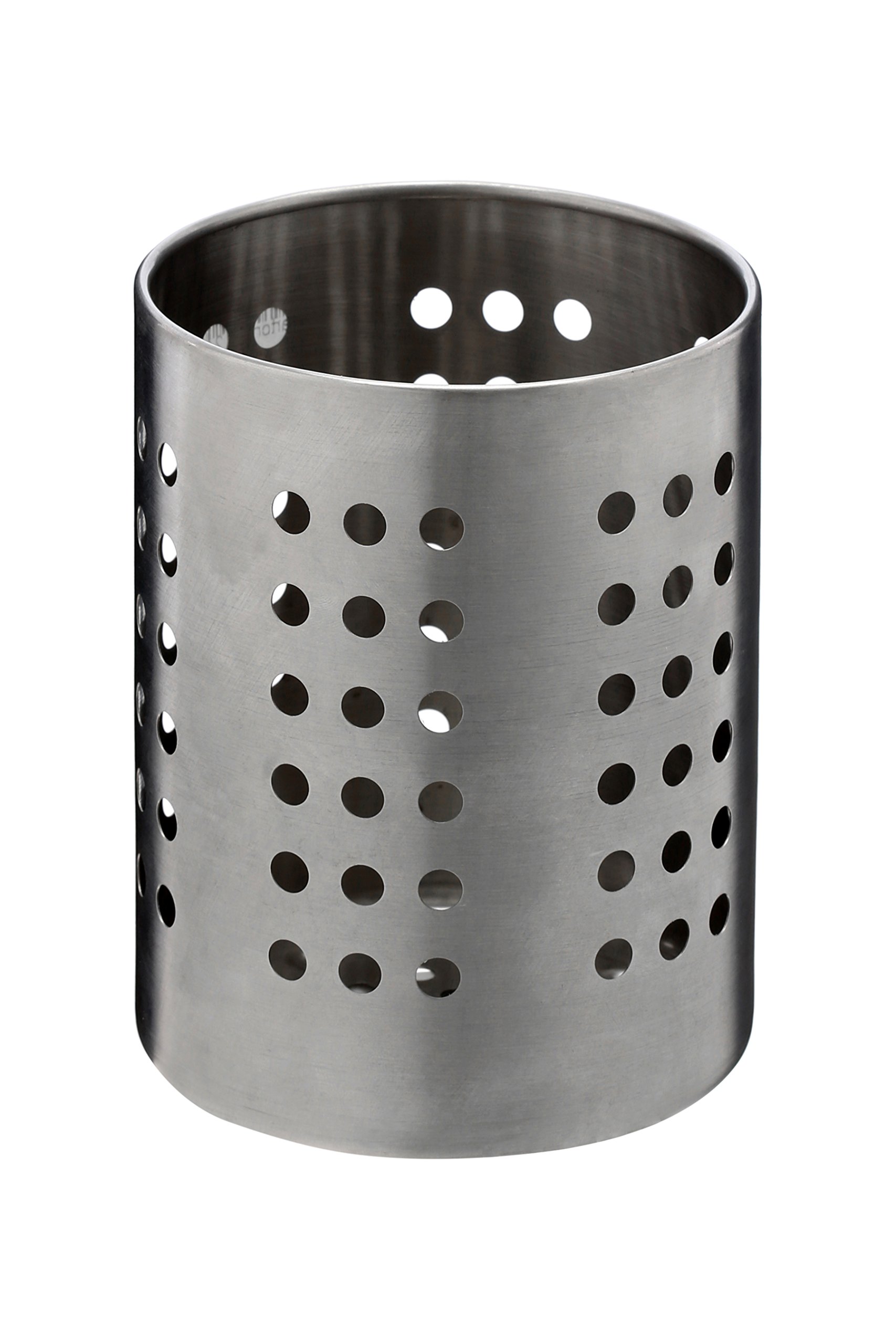 Premier Housewares Cutlery Caddy - Stainless Steel, Silver, H13 x W10 x D10cm