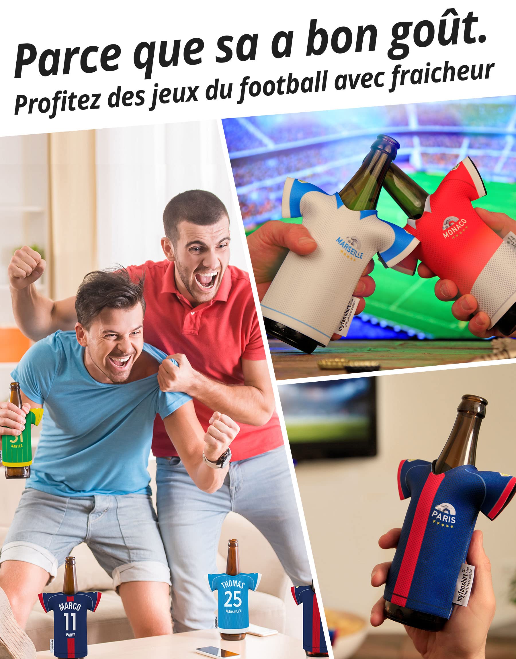 myfanshirt Lille Maillot/Housse Refroidisseur de bière en Jersey - Convient à Hommes by FRFRT