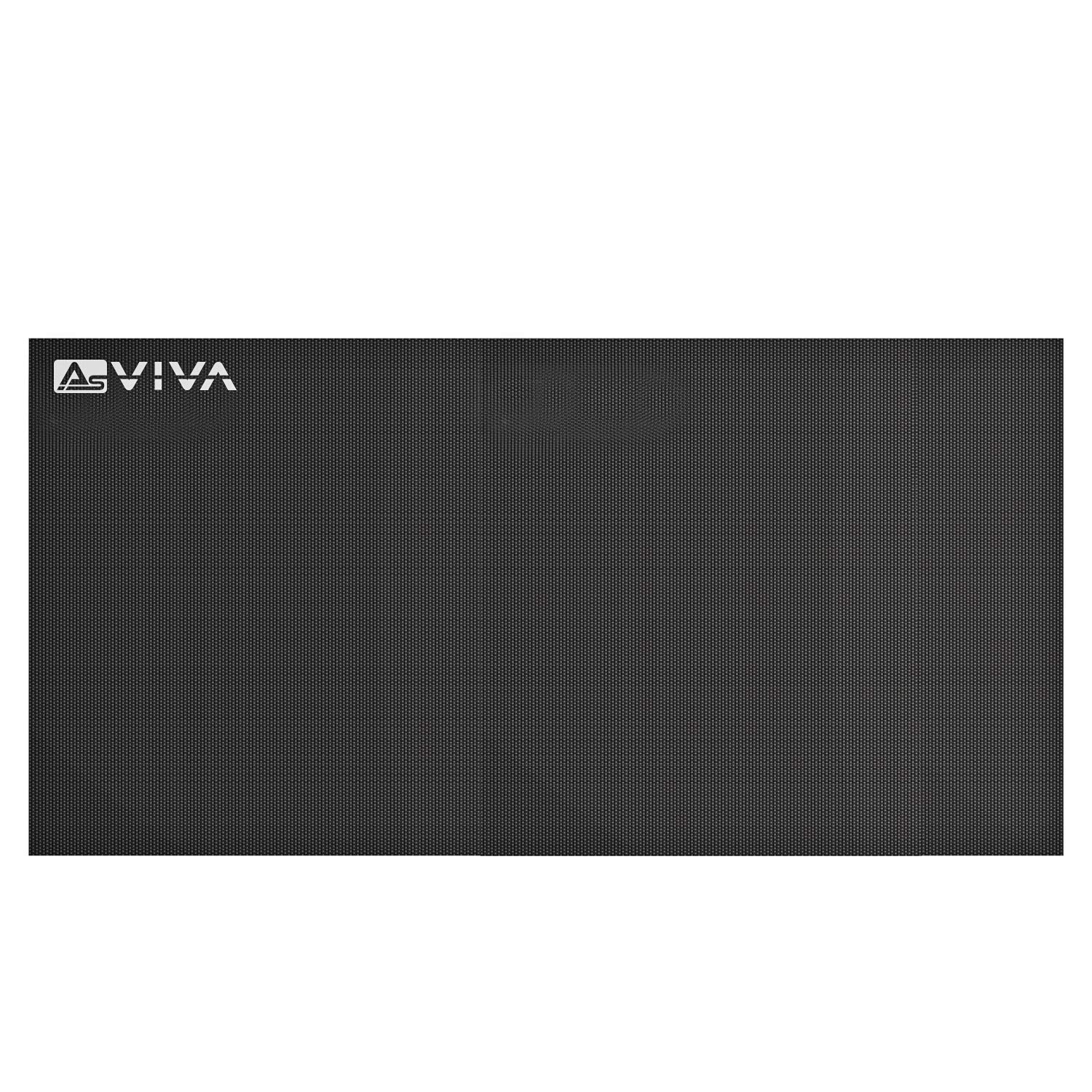 AsVIVA Bodenschutzmatte UM1-192,5x95 cm - Fitnessmatte für Yoga & Bauchmuskeltraining - Unterlegmatte für Fitnessgeräte - Idealer Schutz vor Druckstellen im Boden - Rutschfest & wasserabweisend