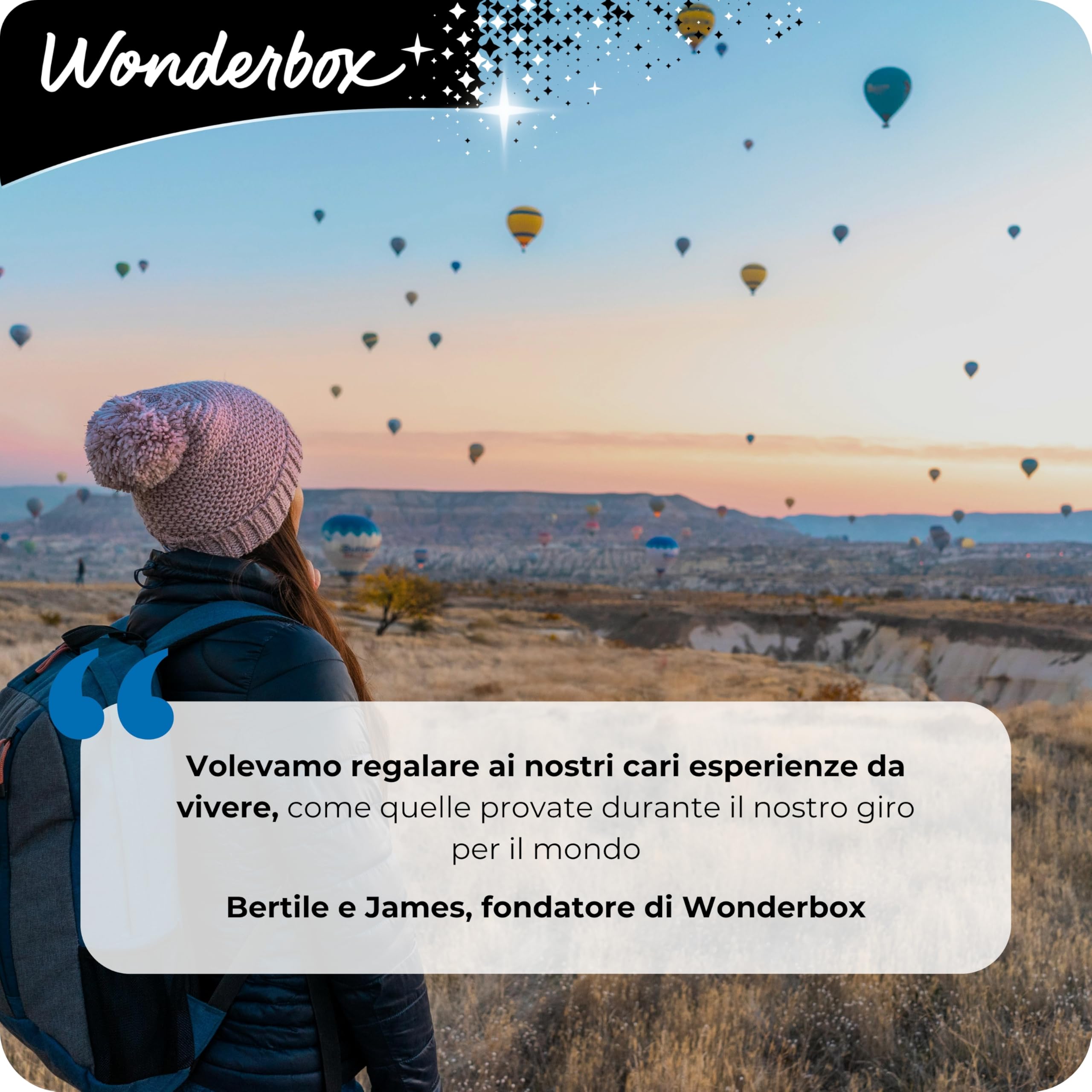 WONDERBOX - Cofanetto Regalo - 3 Giorni Esclusivi - per 2 Persone | 2 notti con 2 colazioni, con o senza attività benessere - Più di 450 soggiorni - Hotel 5* e 4*, Resort, Spa Hotel