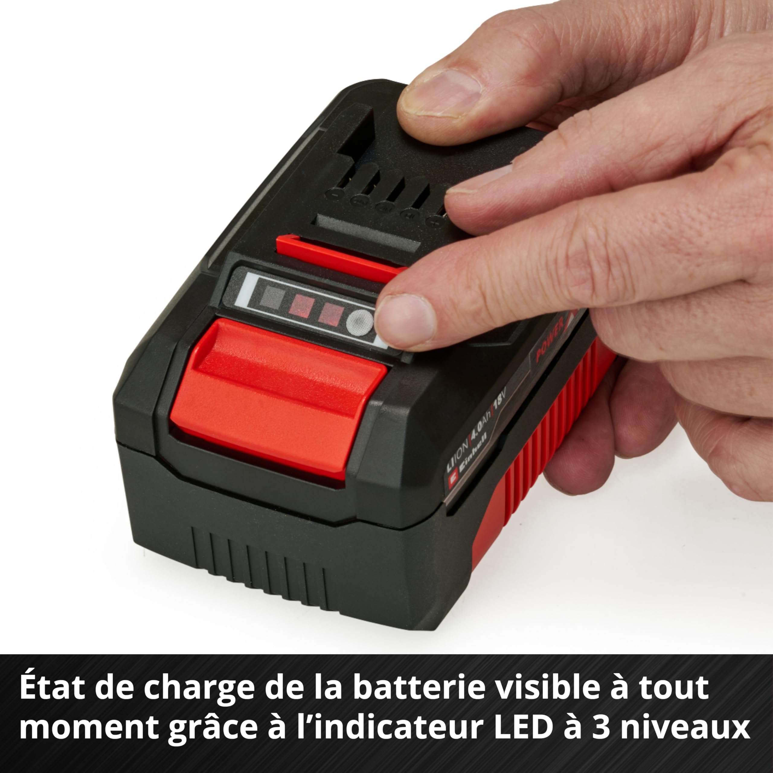 Einhell Système à double batterie 4,0 Ah Twinpack Power X-Change Li-Ion 18V 2x 4,0 Ah PXC