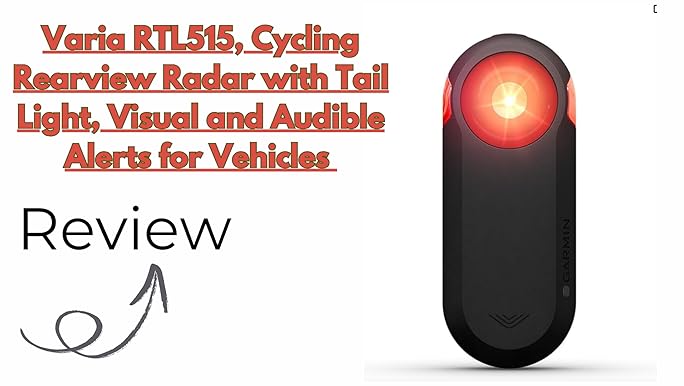 Amazon.com: Garmin Varia RVR315, Cycling Rearview Radar with