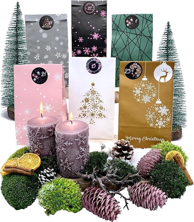 Amazon DIY Advent Calendar Bags 24 Set Empty Advent Calendar To amazon-diy-advent-calendar-bags-24-set-empty-advent-calendar-to