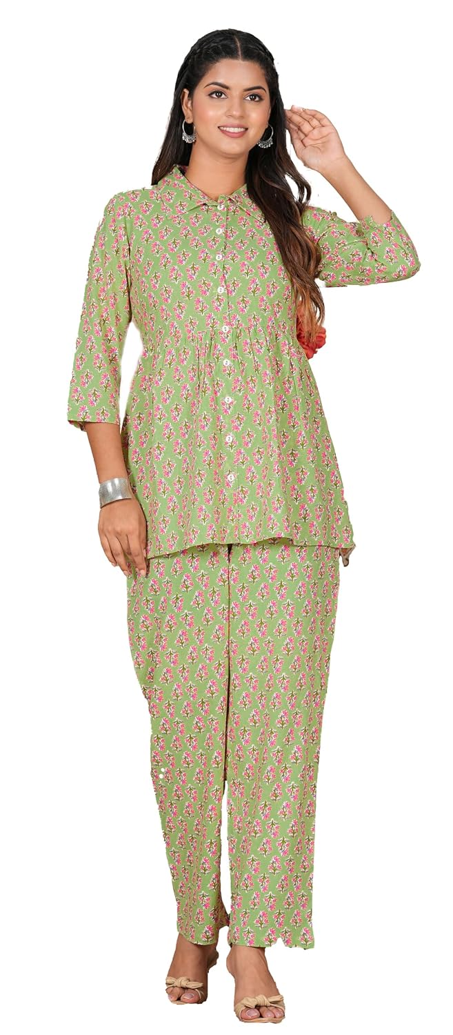 Yash Gallery Women Rayon Night Top And Pant Set - Review, Price and Buying Guide