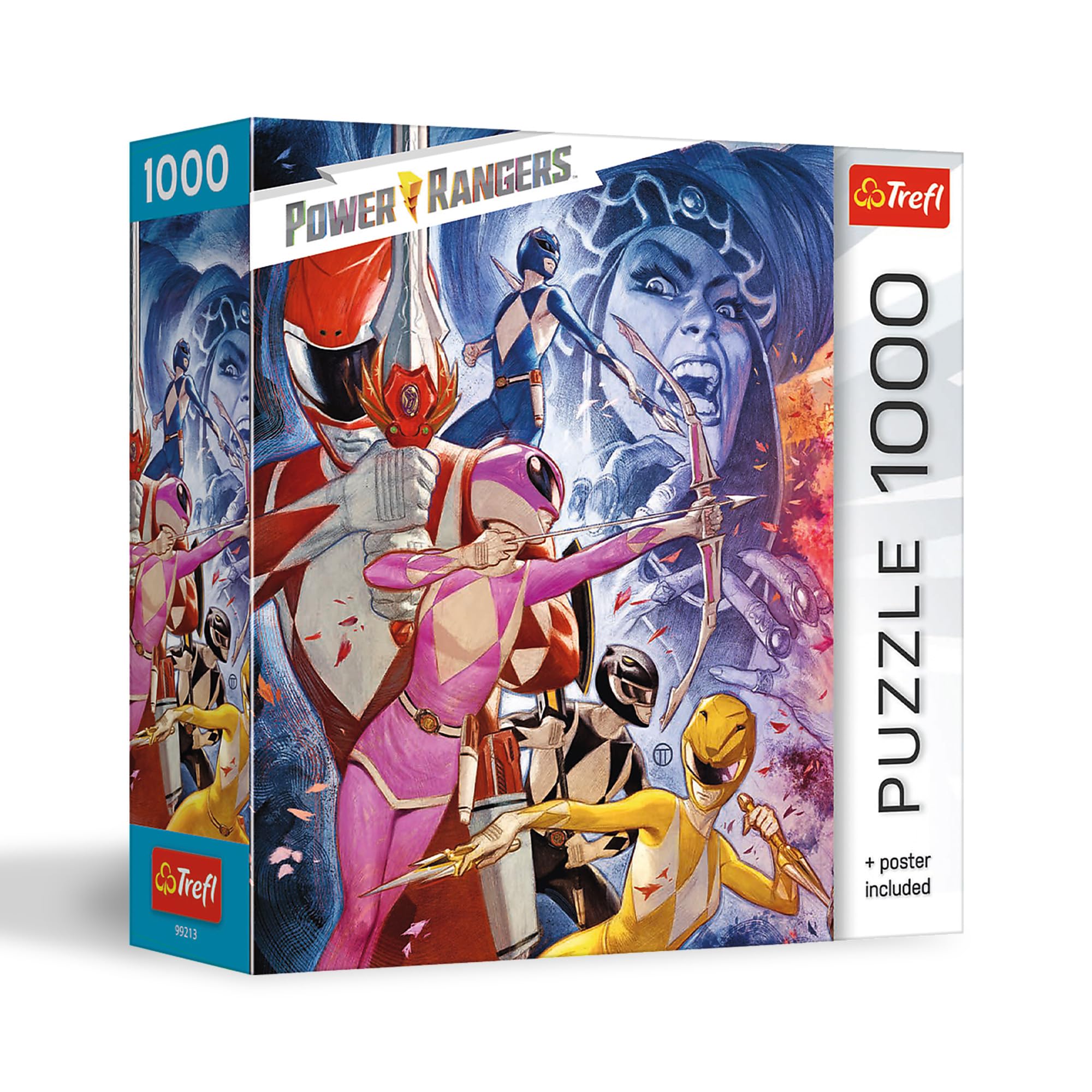 Amazon.com: Trefl Power Rangers - Good vs. Evil 1000 Piece Jigsaw