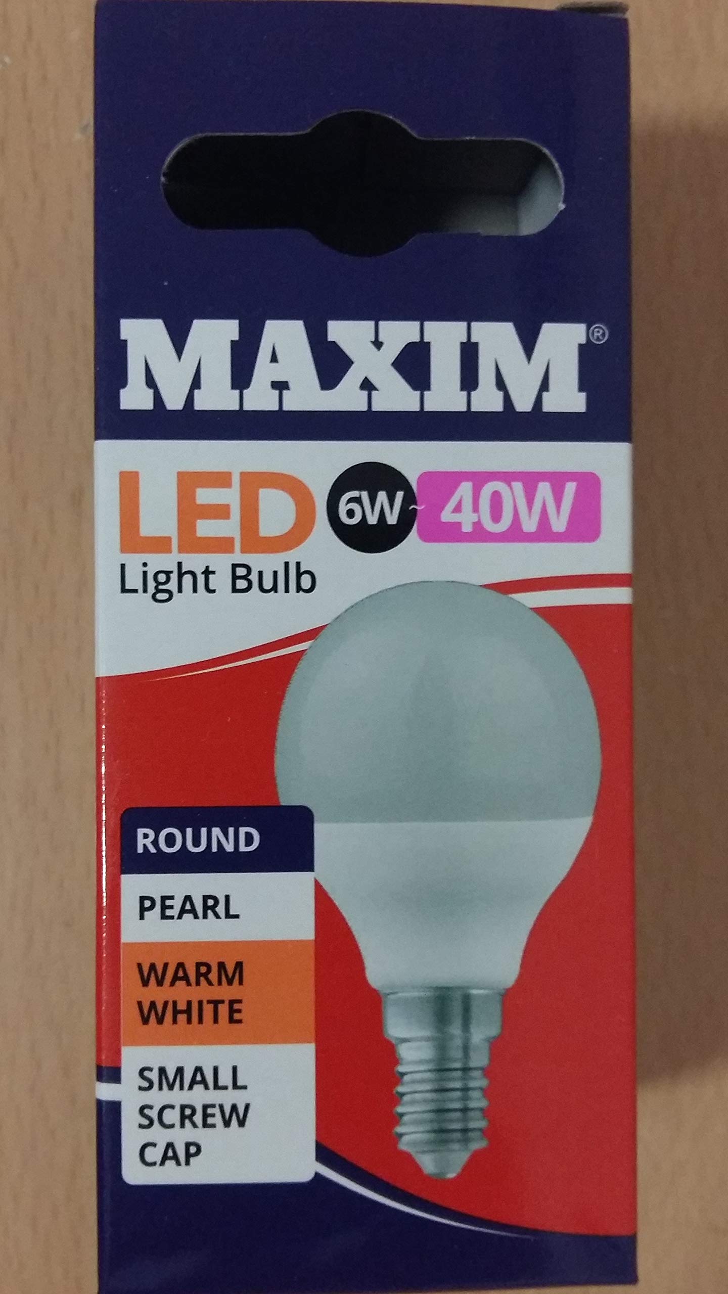 Maxim LED Warm White 40W Bulb